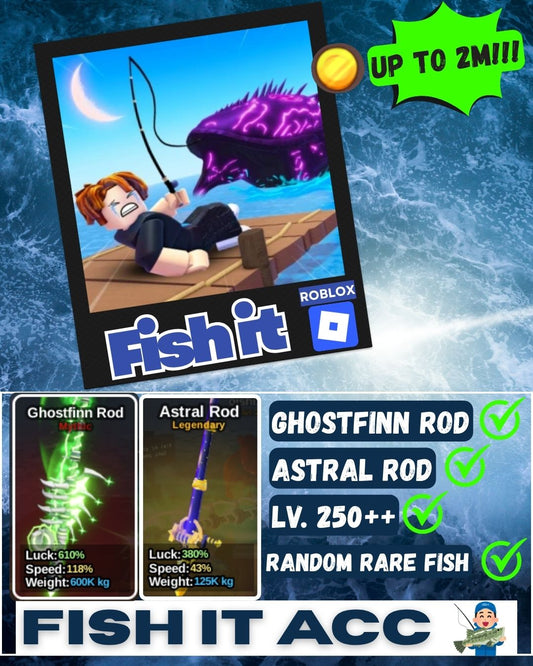 Fish It Roblox Account